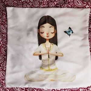 Yoga pillow case